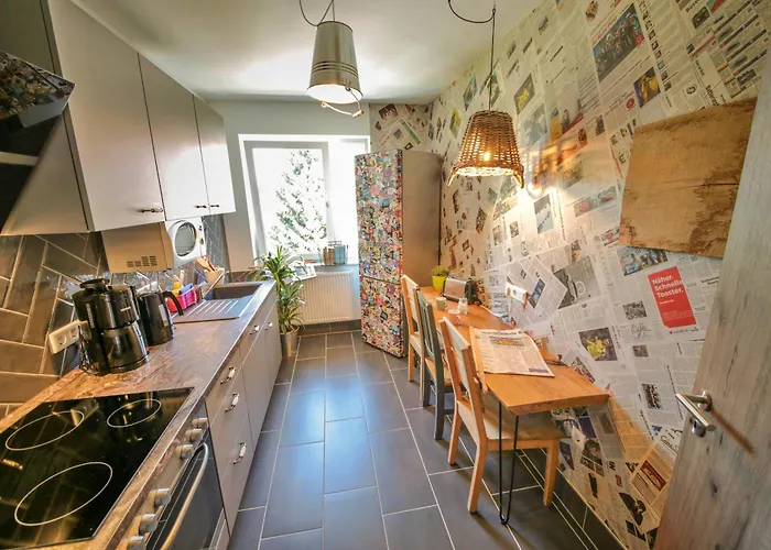 Maskuline Idylle - Monteurwohnungen Inkl. Kuechen/wifi/tv/parkplaetze *